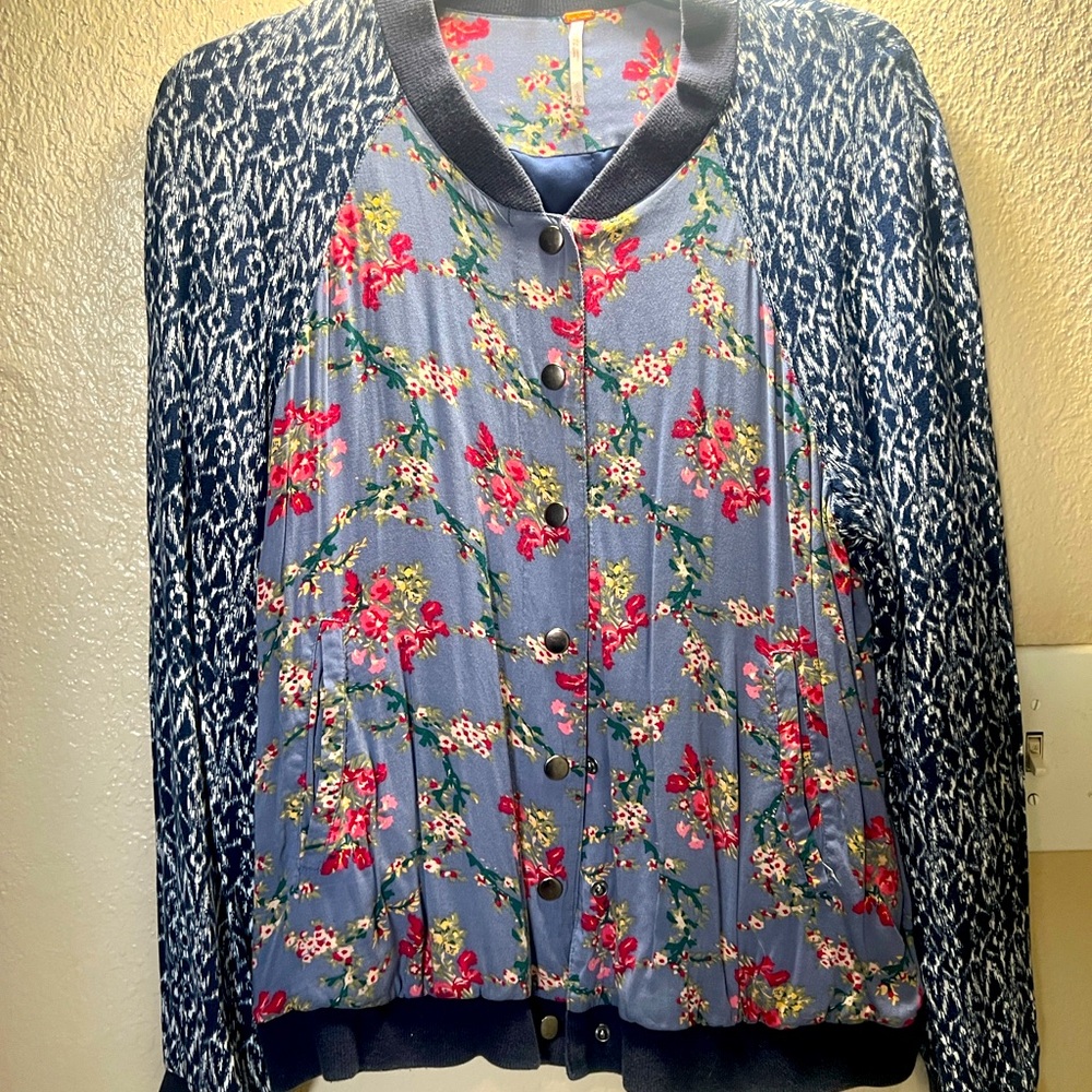 Satin light weight jacket